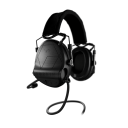SORDIN Supreme T2 CC Headband 304004-11P Black - Taktyczne komunikacyjne ochronniki słuchu z tekstylnym pałąkiem nagłownym