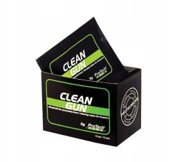 ProTech GUNS CHUSTECZKI DO CZYSZCZENIA BRONI CLEAN GUN - 10 szt.