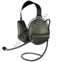 SORDIN Supreme T2 CC Neckband 304006-20P Green - Taktyczne komunikacyjne ochronniki słuchu z pałąkiem nakarkowym