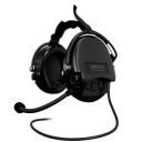 SORDIN Supreme Mil CC Black Neckband (76332-S) - czarne nakarkowe aktywne ochronniki słuchu z komunikacją