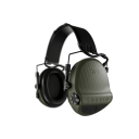 SORDIN Supreme X2 Headband Leather Memoryfoam Green 301006-10P - aktywne ochronniki słuchu, pałąk nagłowny, skóra, MF, zielone