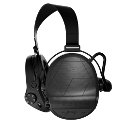 SORDIN Supreme T2 Neckband 303004-20P Black - Taktyczne aktywne ochronniki słuchu z pałąkiem nakarkowym