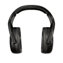 SORDIN left/RIGHT Low Black PVC - pasywne ochronniki słuchu