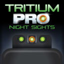 TRUGLO TRITIUM PRO ORANGE - profesjonalne przyrządy celownicze do pistoletu