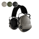 SORDIN Supreme T2 Headband 303005-11P Tan - Taktyczne aktywne ochronniki słuchu z tekstylnym pałąkiem nagłownym